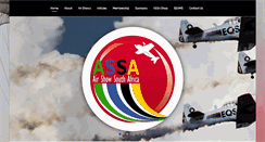Desktop Screenshot of airshowsa.org.za